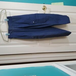 Vintage Express Cargo Pants Navy Blue Size 1/2